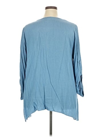 Karen Kane 3/4 Sleeve Blouse (view 2)