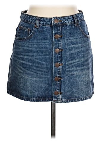 TOBI Denim Skirt (view 1)