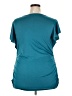 Ekouaer Teal Short Sleeve Top Size 2X - photo 2