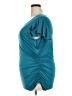 Ekouaer Teal Short Sleeve Top Size 2X - photo 5