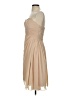 Unbranded 100% Polyester Tan Cocktail Dress Size M (estimated) - photo 5