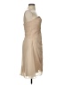 Unbranded 100% Polyester Tan Cocktail Dress Size M (estimated) - photo 4
