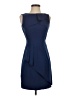 BCBGMAXAZRIA Solid Blue Cocktail Dress Size 2 - photo 1