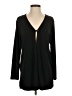 Apostrophe 100% Polyester Black Long Sleeve Blouse Size S - photo 1