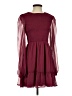 Lulus Burgundy Cocktail Dress Size S - photo 1
