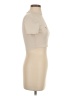 Shein Ivory Short Sleeve Turtleneck Size 4 - photo 4