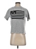 Zoe Karssen Silver Short Sleeve Top Size XXS - photo 1