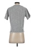 Zoe Karssen Silver Short Sleeve Top Size XXS - photo 2
