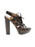 Coach Brown Heels Size 7 - photo 1