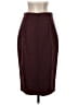 Classiques Entier Solid Burgundy Formal Skirt Size 4 - photo 2