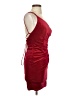 Assorted Brands 100% Polyester Solid Red Cocktail Dress Size 0 - photo 4