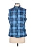 Jane Ashley 100% Polyester Blue Vest Size M - photo 1