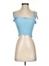 Shein Blue Sleeveless Top Size 4 - photo 1