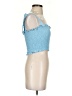 Shein Blue Sleeveless Top Size 4 - photo 4