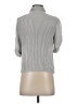 Sim & Sam Gray 3/4 Sleeve Button-Down Shirt Size S - photo 2