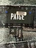 Paige Black Gray Denim Skirt Size 26 waist - photo 4