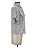 Sim & Sam Gray 3/4 Sleeve Button-Down Shirt Size S - photo 4