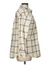 Universal Thread Checkered-gingham Ivory Long Sleeve Button-Down Shirt Size M - photo 4