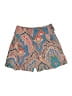 J.Crew 100% Cotton Paisley Blue Shorts Size 0 - photo 2