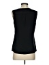 Banana Republic 100% Polyester Black Sleeveless Blouse Size 4 - photo 2