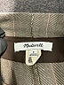 Madewell Plaid Gray Casual Pants Size 0 - photo 7