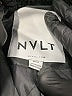 NVLT 100% Polyester Plaid Gray Coat Size M - photo 6