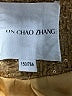 Lin Chao Zhang Gold Blazer Size XXS - photo 6