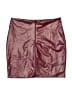Assorted Brands Solid Burgundy Faux Leather Skirt Size L - photo 2