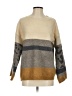 Mystree Color Block Tan Pullover Sweater Size S - photo 1