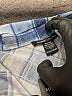Robert Louis Plaid Blue Long Sleeve Blouse Size S - photo 6