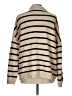 Lillusory Stripes Tan Pullover Sweater Size L - photo 2