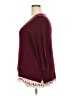 Cj Banks 100% Cotton Burgundy Pullover Sweater Size 2X - photo 5