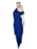 Jump Apparel Solid Blue Cocktail Dress Size M - photo 5