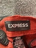 Express Burgundy Orange Jeans Size 0 - photo 4