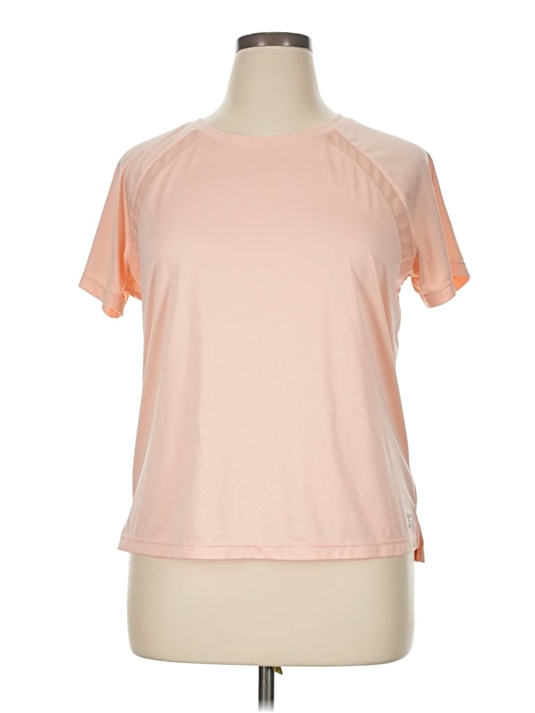 Pre-owned Reebok Active T-shirt In Pink