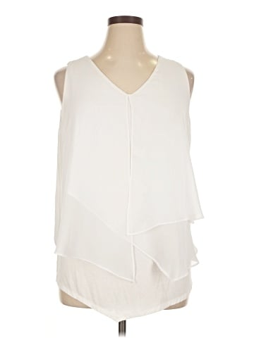 AB Studio Sleeveless Blouse (view 1)