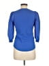 Chico's Blue 3/4 Sleeve Blouse Size Med (1) - photo 2