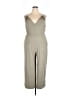 Old Navy Solid Gray Jumpsuit Size XXL - photo 1