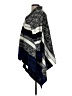 Monroe and Main 100% Acrylic Blue Poncho Size L - photo 5