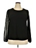 Beacon Black Long Sleeve Blouse Size 2X - photo 1