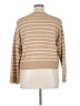 T Tahari Stripes Tan Pullover Sweater Size XL - photo 2