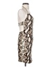 Assorted Brands Animal Print Tan Cocktail Dress Size S - photo 4