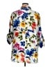 John Mark Floral White 3/4 Sleeve Button-Down Shirt Size XL - photo 2