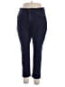 Chaps Solid Blue Jeans Size 16 - photo 1