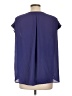 Global Work Blue Short Sleeve Top Size L - photo 2