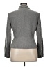 Field Manor Chevron-herringbone Gray Wool Blazer Size 14 - photo 2