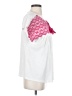 Keep In Touch 100% Cotton Pink Short Sleeve Blouse Size S - photo 4