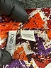 Cato 100% Polyester Chevron-herringbone Orange 3/4 Sleeve Blouse Size 26 - 28 - photo 7