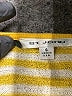 St. John Stripes Yellow Pullover Sweater Size S - photo 7