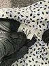 Gap 100% Rayon Polka Dots Gray Long Sleeve Blouse Size M - photo 7